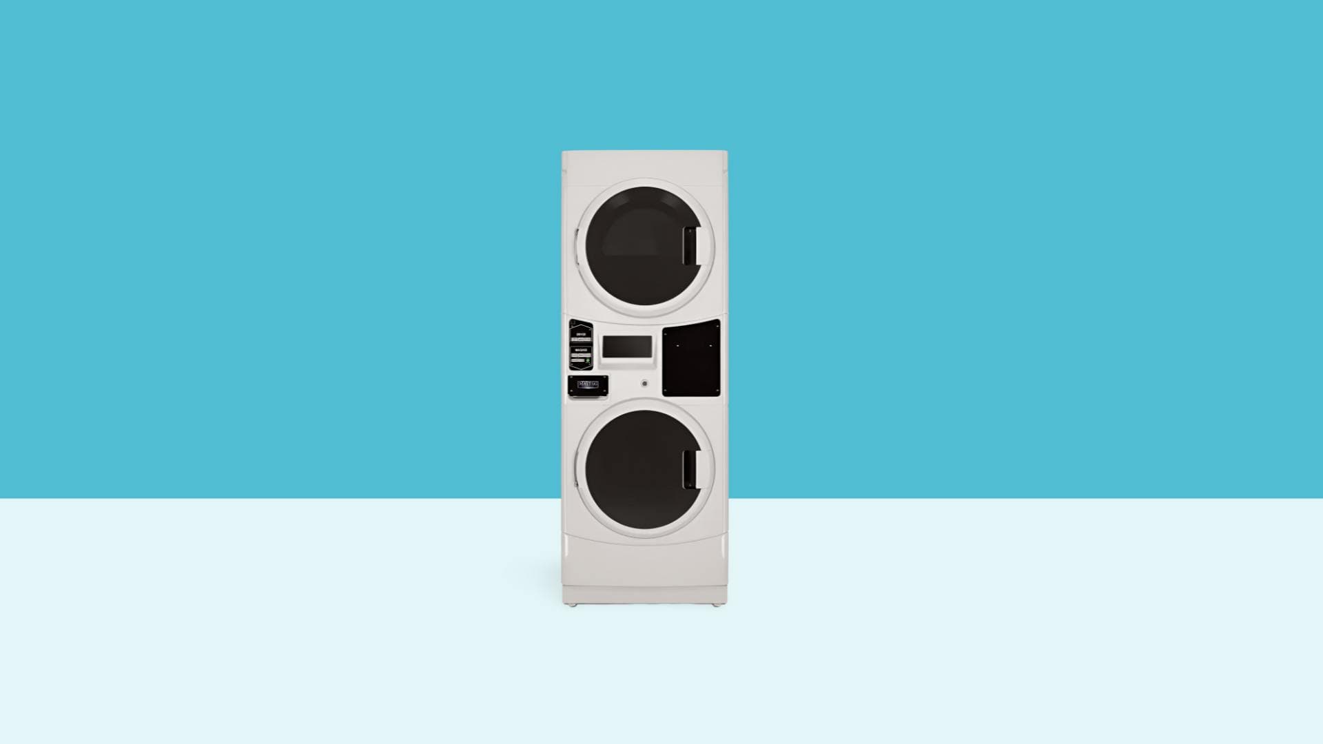 Maytag MLE22PNAGW Commercial Coin-Op Dryer