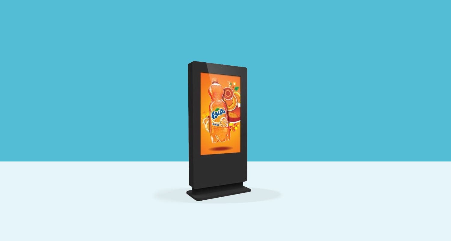 Allsee Tech OT55E Outdoor Digital Signage Poster