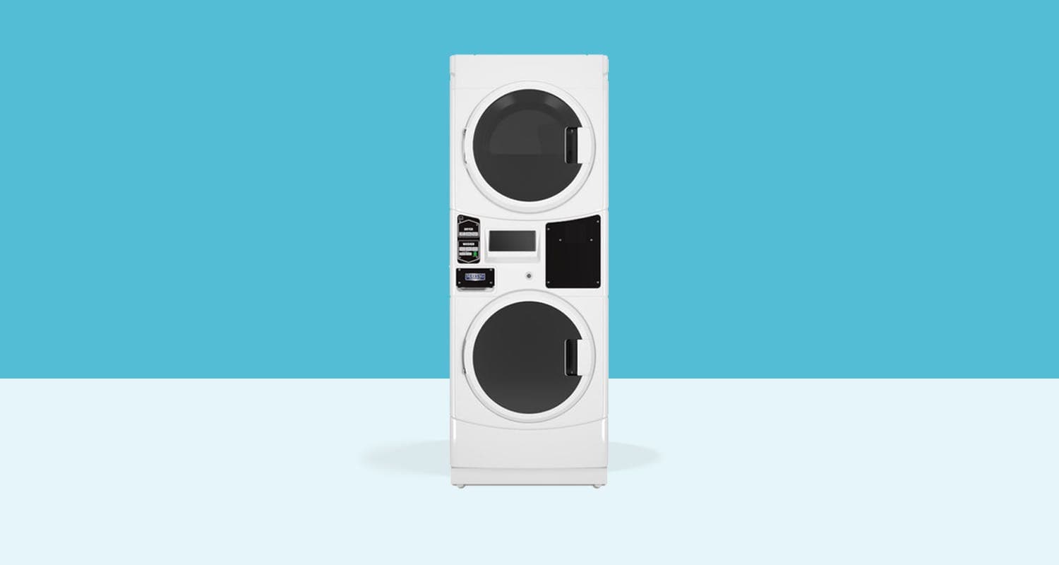 Maytag MLE21PD Commercial Dryer Stack