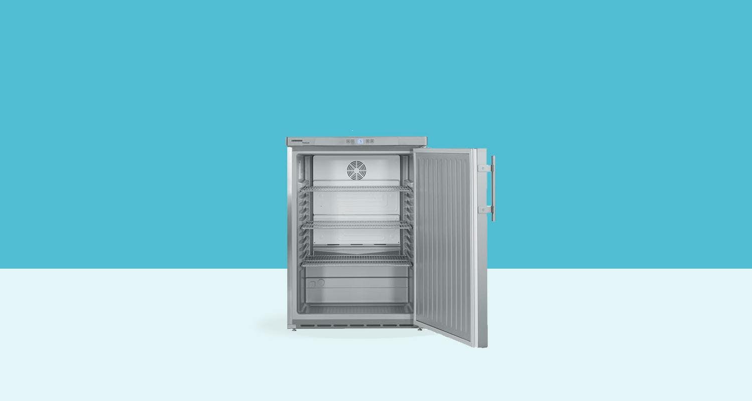 Liebherr cooling fkuv1660 fridge door open